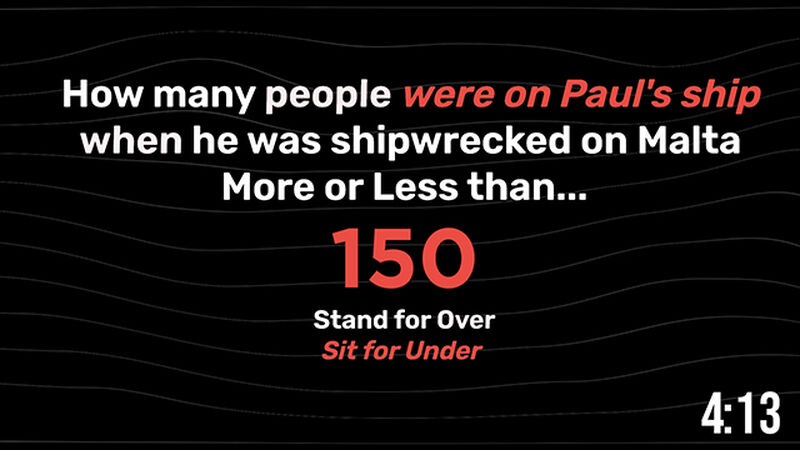 Bible Numbers Trivia Countdown